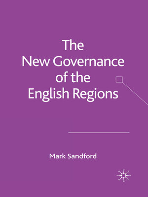 cover image of The New Governance of the English Regions